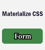 Materialize CSS Forms