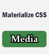 Materialize CSS Media